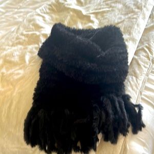 Free People fur neck wrap